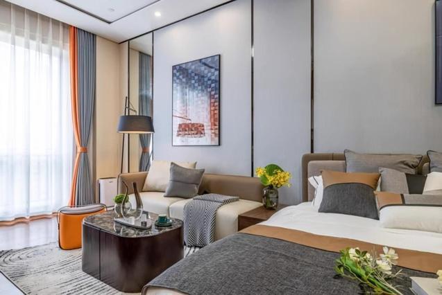 Millenia Executive Apartment Guangzhou East Railway Station Zhujiang New Town Branch - Free Shuttle Bus To Canton Fair Complex During Canton Fair Period Dış mekan fotoğraf